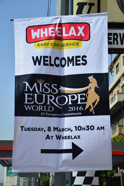 Miss Europe World 2016 at Wheelax